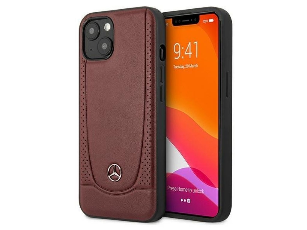 Mercedes MEHCP13MARMRE iPhone 13 6,1" pevné pouzdro červené/červené Urban Line