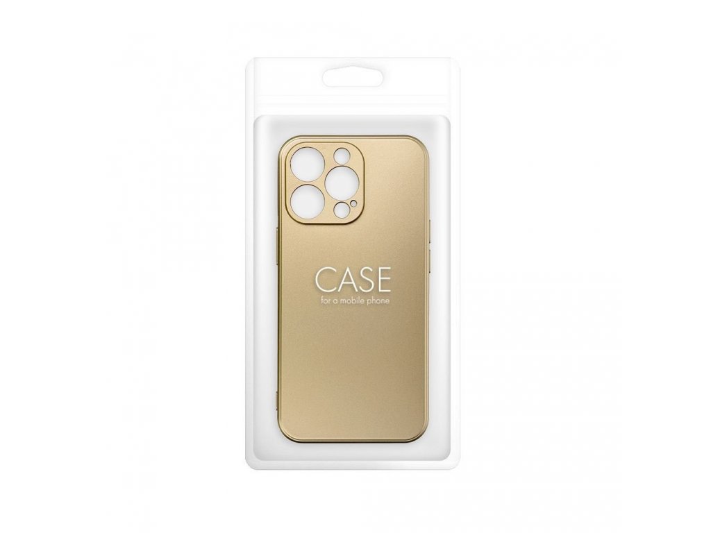 METALLIC Case for IPHONE 14 PLUS PLUS gold