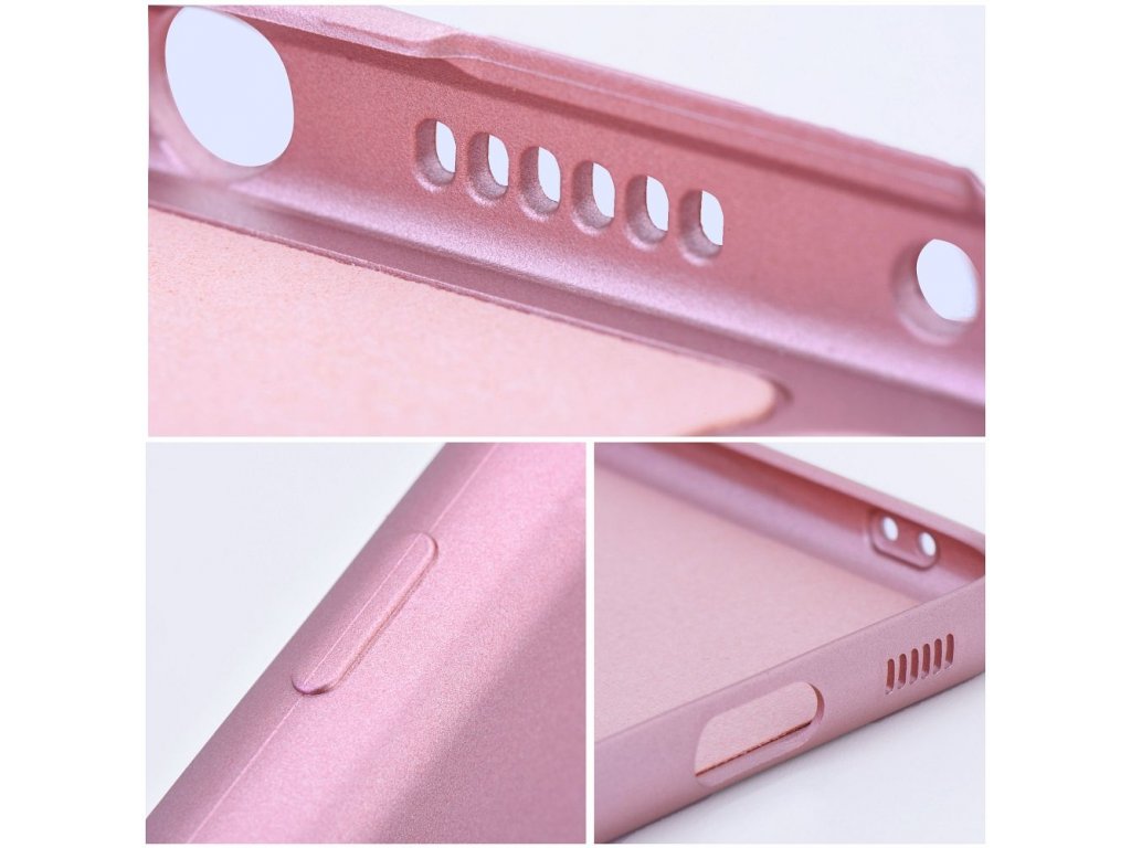 Pouzdro METALLIC pro IPHONE 15 - růžové