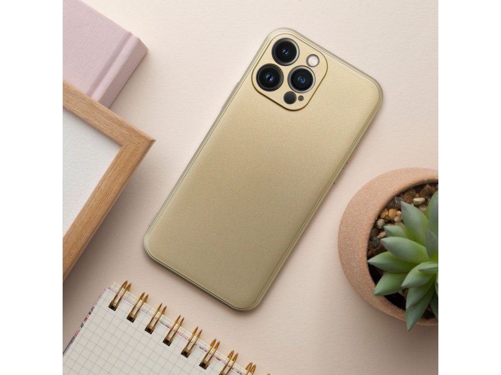 METALLIC Case for IPHONE 15 PLUS PLUS gold