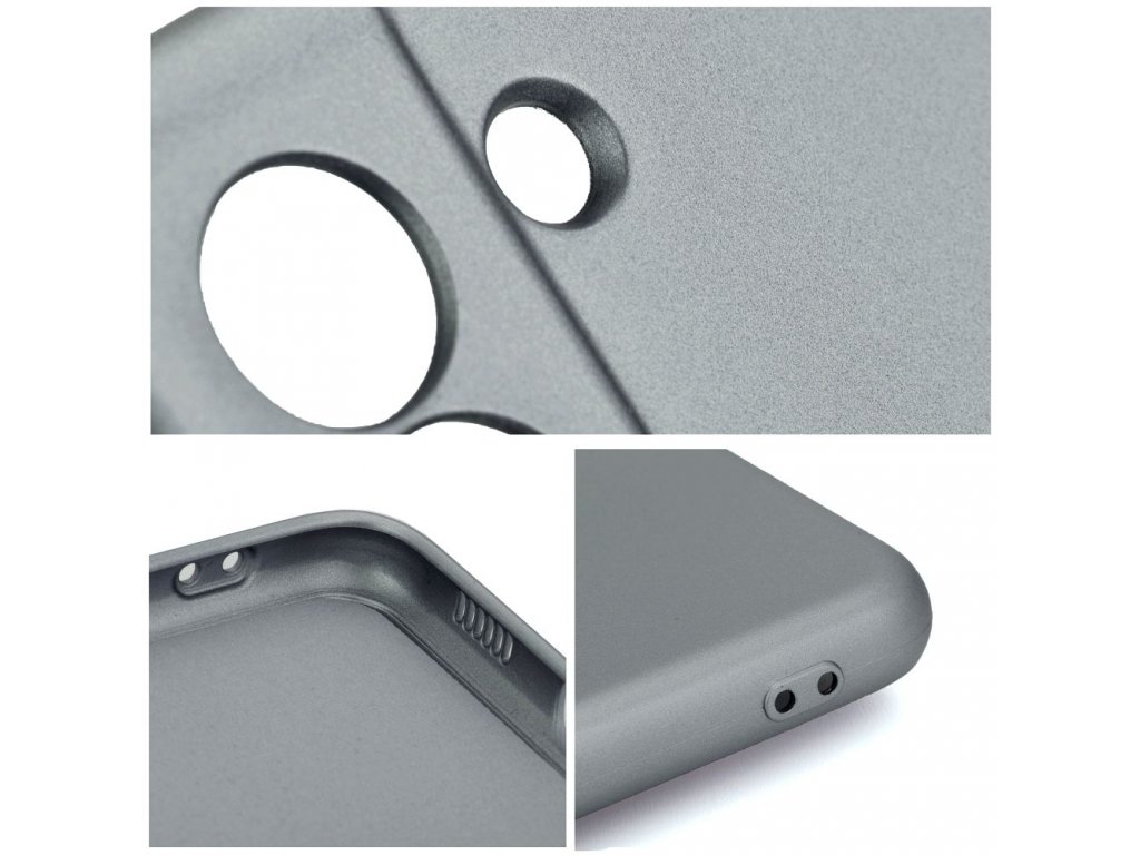 METALLIC Case for IPHONE 15 PRO grey