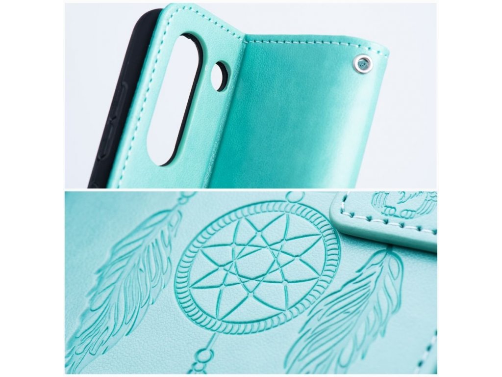 Pouzdro typu kniha pro iPHONE 11 - dreamcatcher zelené