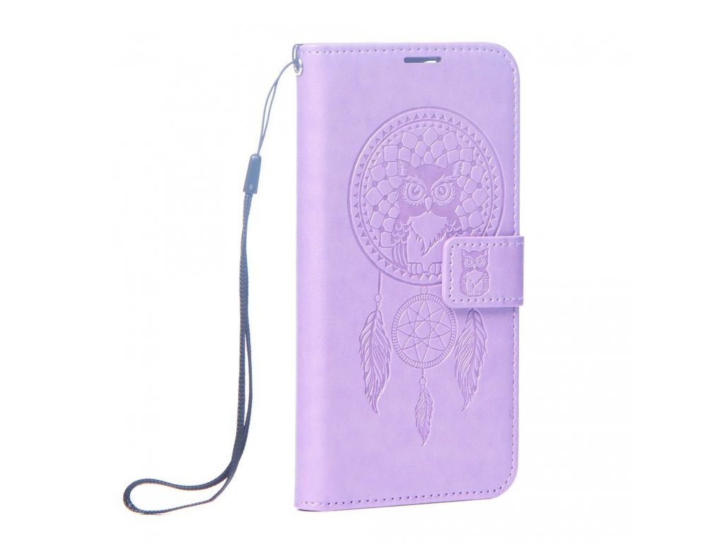 Pouzdro typu kniha pro IPHONE 11 - dreamcatcher fialové