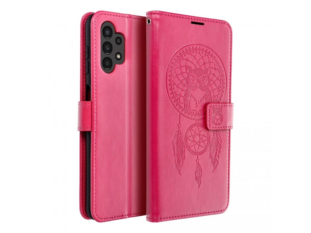 MEZZO Book case for SAMSUNG A13 4G dreamcatcher magenta