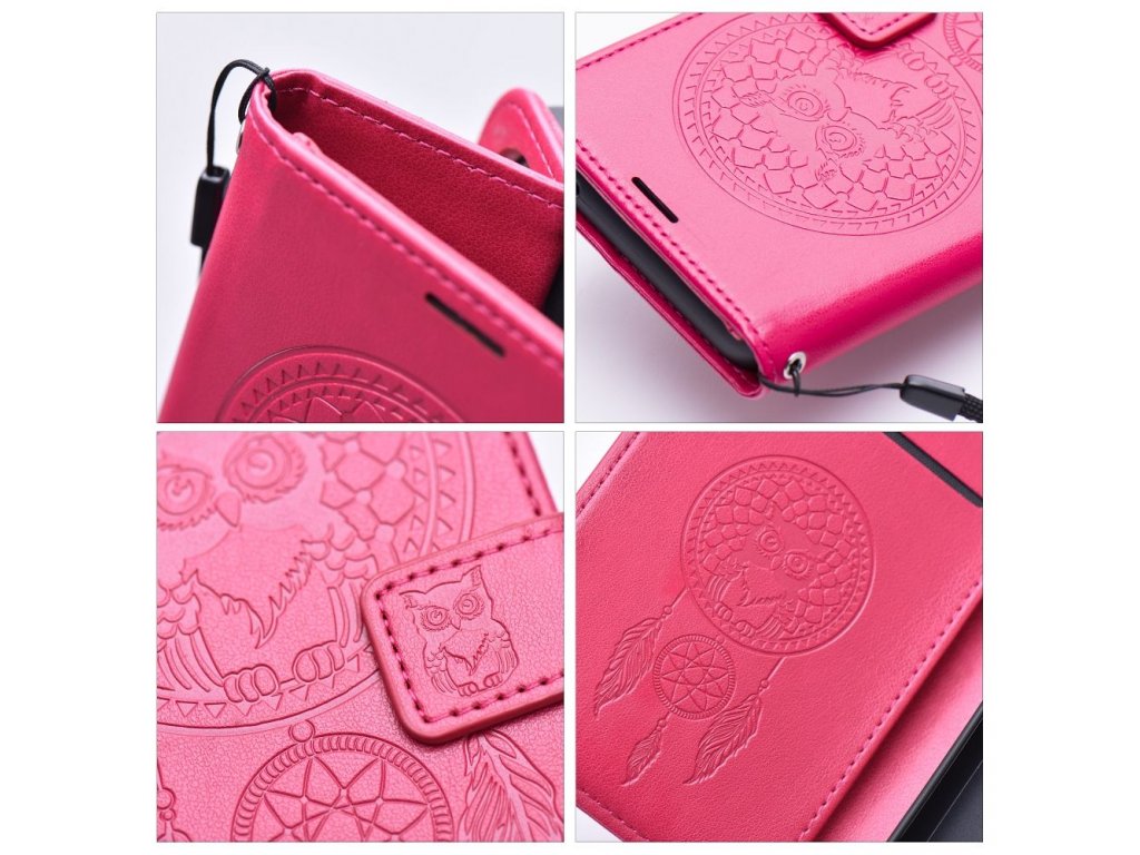 MEZZO Book case for SAMSUNG A34 5G dreamcatcher magenta