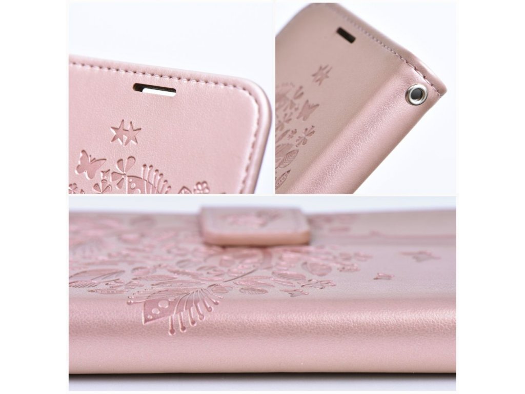 Knížkové pouzdro MEZZO pro SAMSUNG Galaxy A54 5G mandala rose zlaté