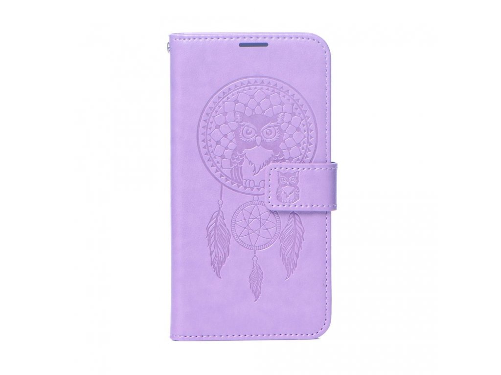 Pouzdro MEZZO Book pro XIAOMI Redmi 12 4G - dreamcatcher fialové