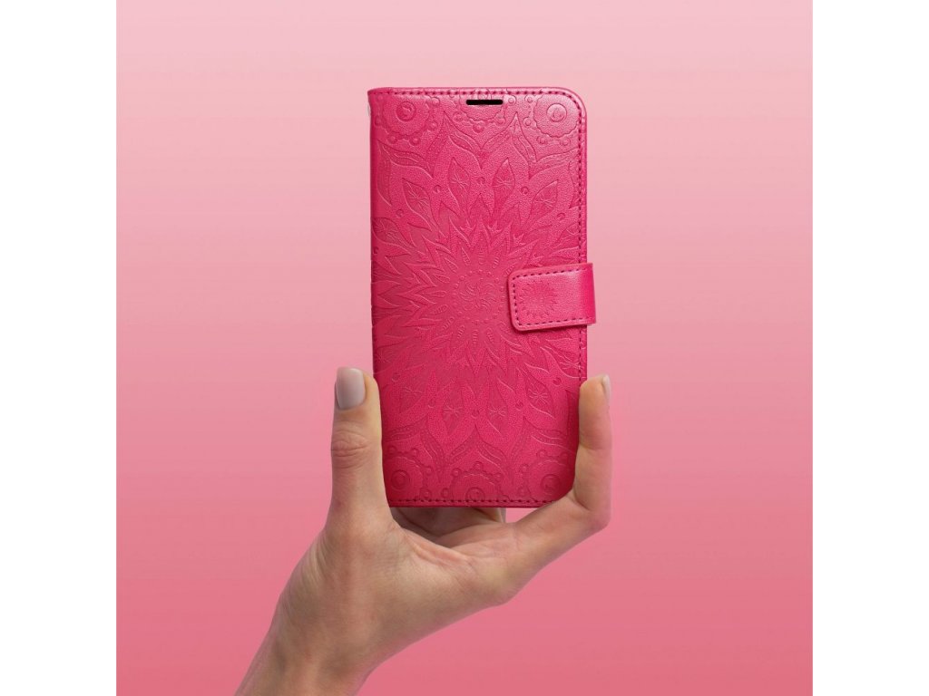 Pouzdro MEZZO Book pro XIAOMI Redmi 13C - mandala magenta