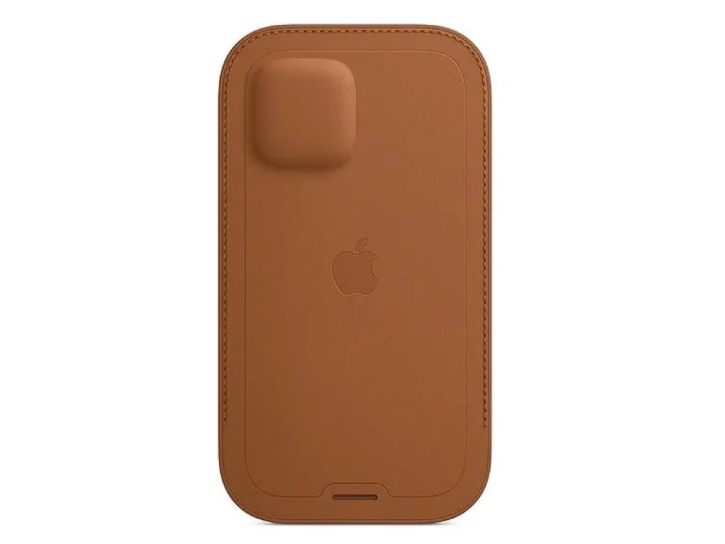 MHYC3ZM/A Leather Sleeve Kryt vč. MagSafe pro iPhone 12/12 Pro - hnědý