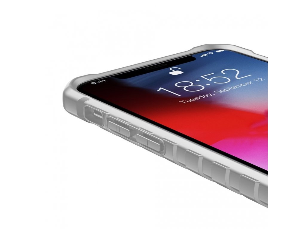 Michelin Case designové pouzdro Apple iPhone XS Max šedé (WIAPIPH65-MK0G)