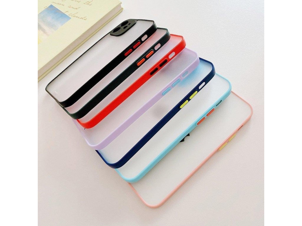 Milky Case silikonové flexibilní průsvitné pouzdro pro Samsung Galaxy A50s / Galaxy A50 / Galaxy A30s červené