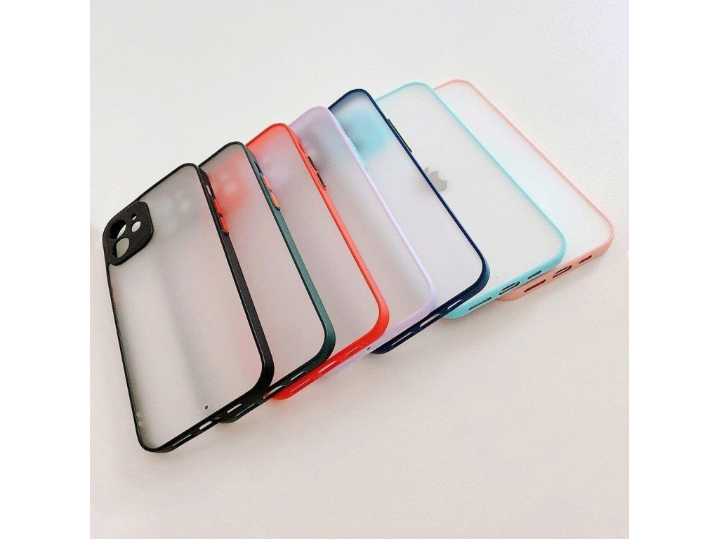 Milky Case silikonové flexibilní průsvitné pouzdro pro Samsung Galaxy A50s / Galaxy A50 / Galaxy A30s červené