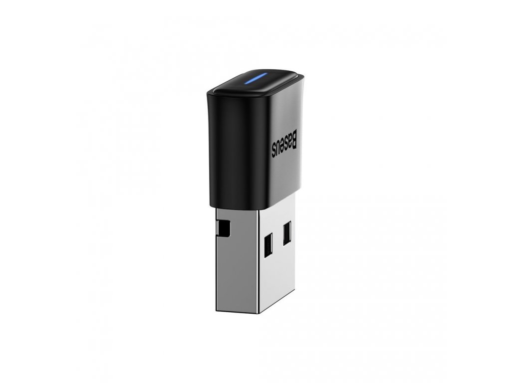Mini Bluetooth 5.0 adaptér USB přijímač počítačový vysílač BA04 černý