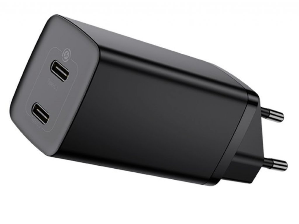 Nabíječka Lite Quick  2xUSB-C 65W černá CCGAN2L-E01 GaN2