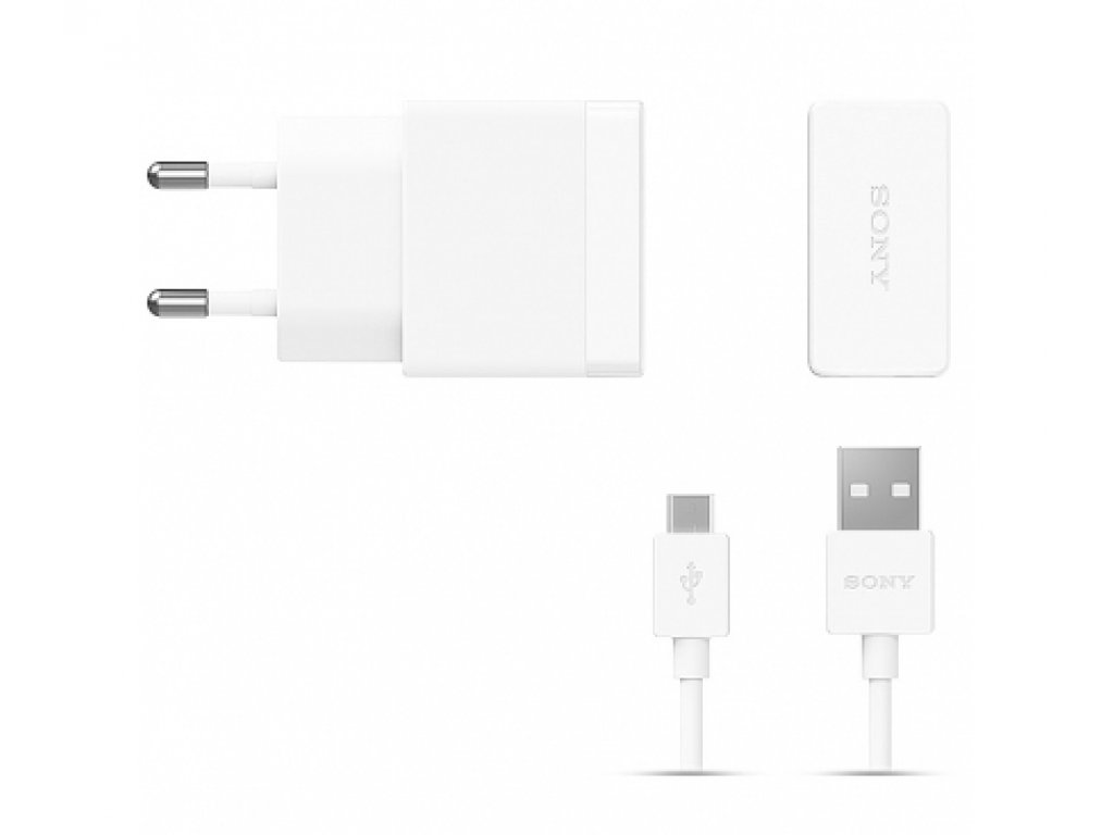 Nabíječka SONY quick charger - bílá