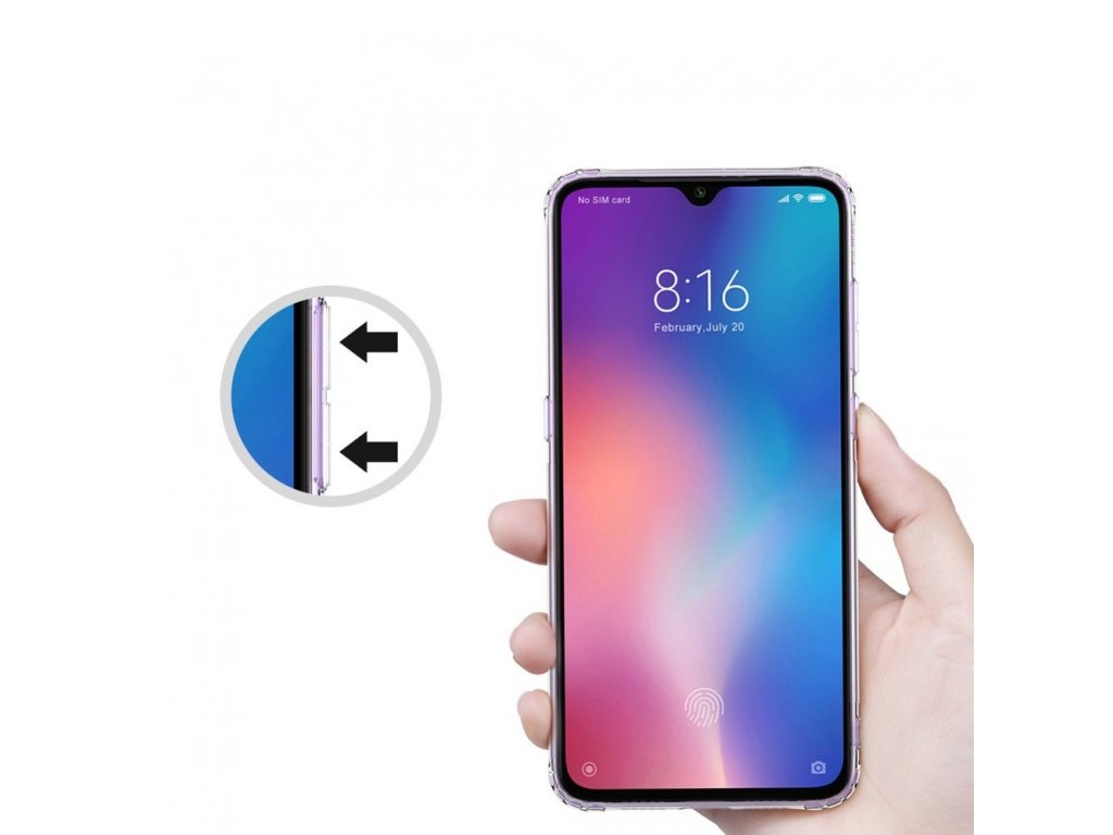 Nature gelové pouzdro ultra slim Xiaomi Mi 9 průsvitné