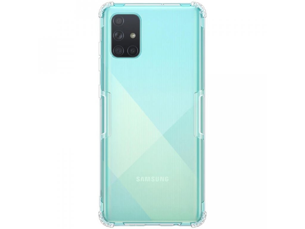 Nature TPU Pouzdro pro Samsung Galaxy A71 průsvitné