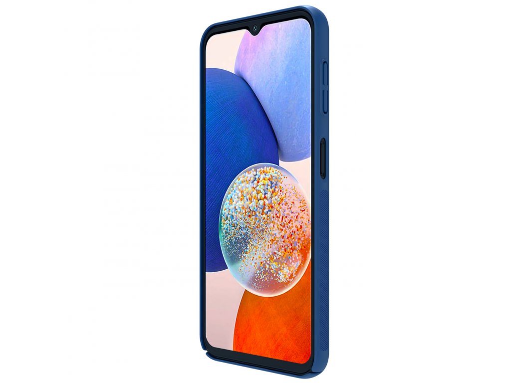 Nillkin CamShield Pouzdro s krytem fotoaparátu pro Samsung Galaxy A14 5G / Galaxy A14 - modré barvy