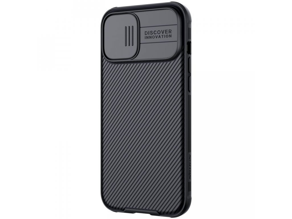 Pancéřové pouzdro Nillkin CamShield Pro Case na fotoaparát iPhone 12 mini - černé