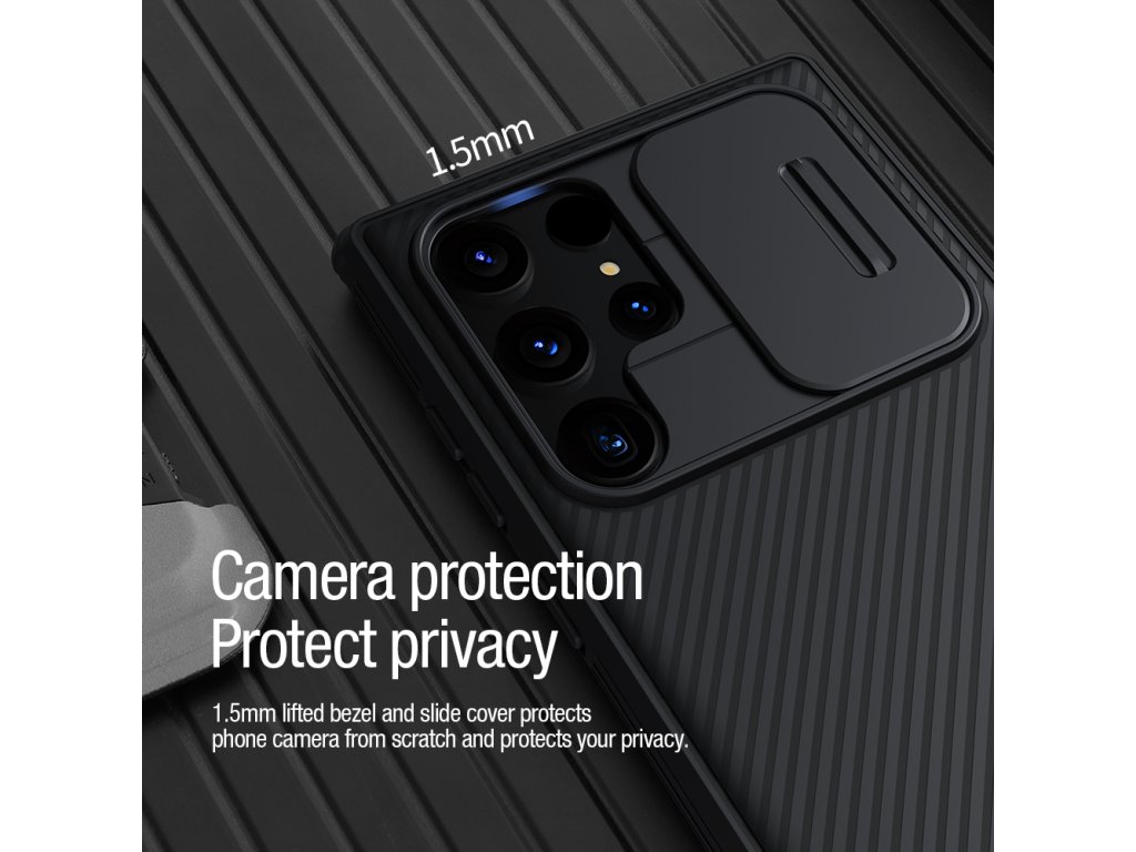 Nillkin CamShield PRO Magnetic Zadní Kryt pro Samsung Galaxy S22 Ultra Black