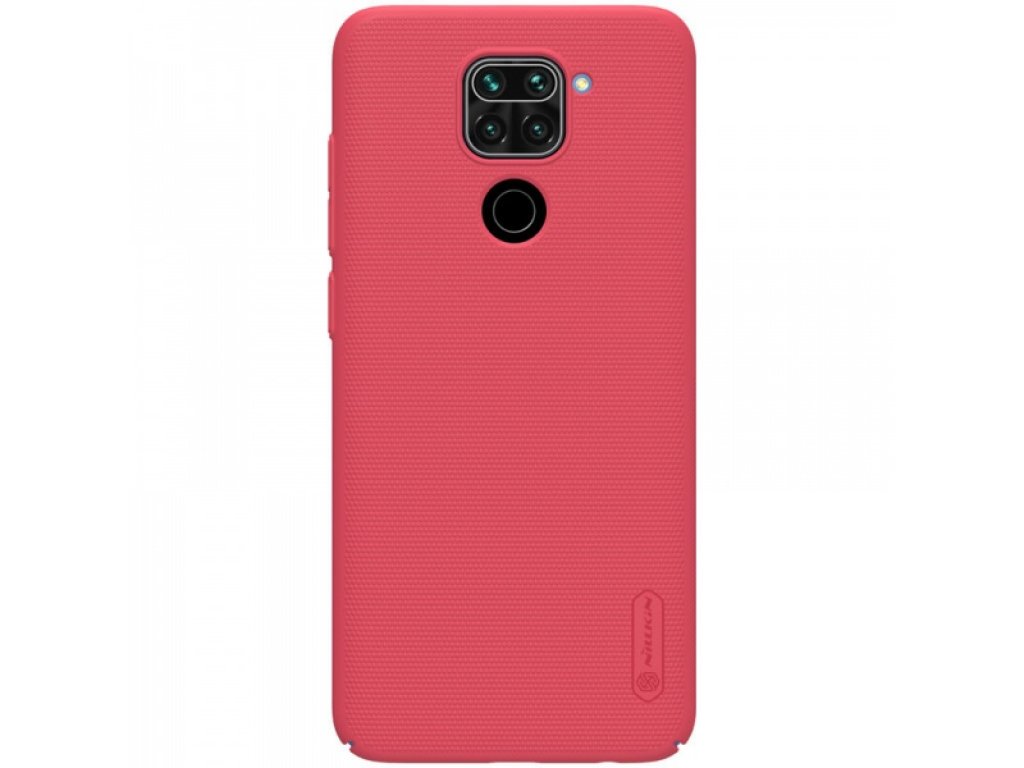 Nillkin ochranné pouzdro pro Xiaomi Redmi Note 9/Redmi 10X 4G Super Frosted světle červená