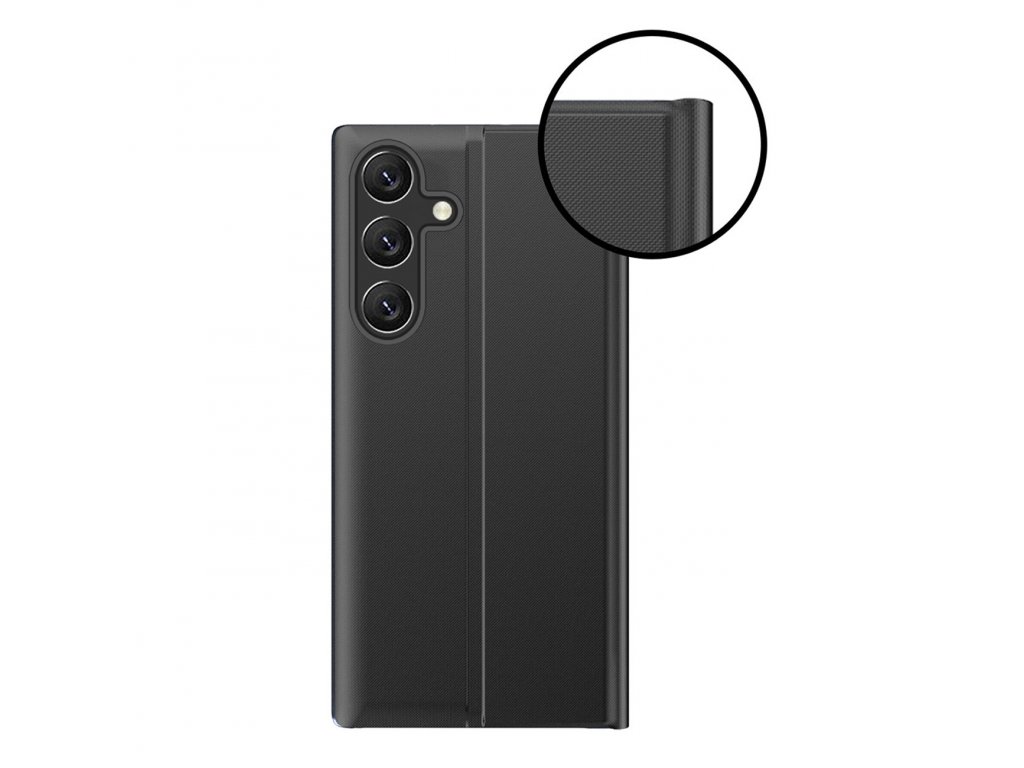 Knížkové pouzdro pro Xiaomi Redmi Note 12 5G / Poco X5 5G s odklápěcím stojánkem černé