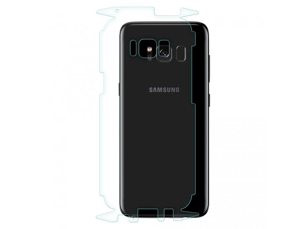 Ochranná fólie přes celý displej, zadní část a boky 3mk ARC 3D Invisible Case Samsung Galaxy S8 G950