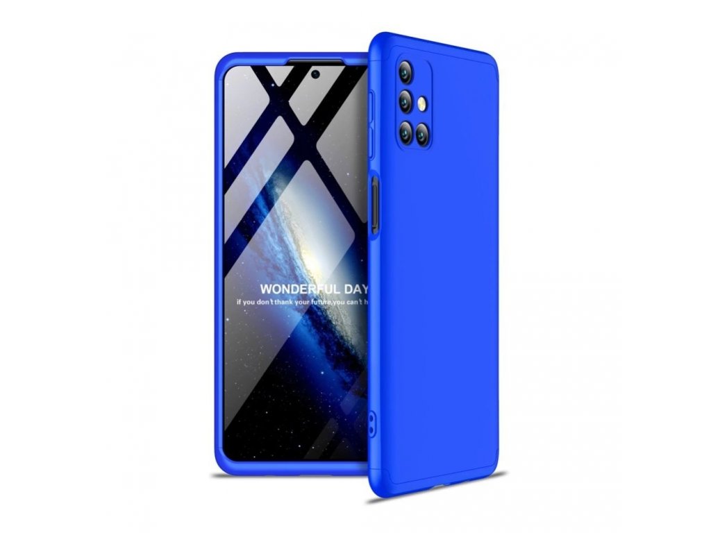 Ochranný kryt GKK 360 Protection Case přední + zadní strana pro Samsung Galaxy M31s modrý