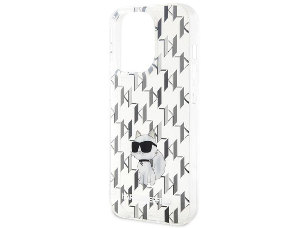 Original faceplate case KARL LAGERFELD KLHCP15XHNCMKLT for iPhone 15 PRO MAX (Monogram / transaprent)