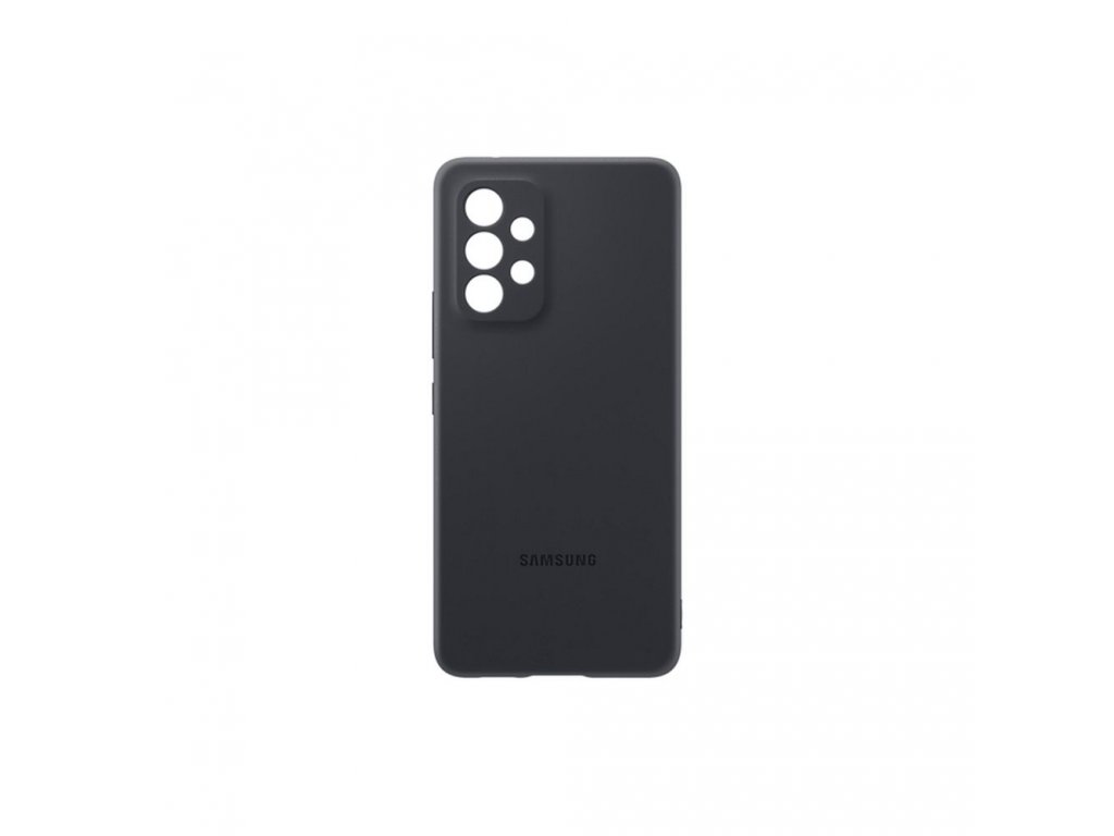 Originální silikonové knížkové pouzdro pro Samsung Galaxy A54 černé
