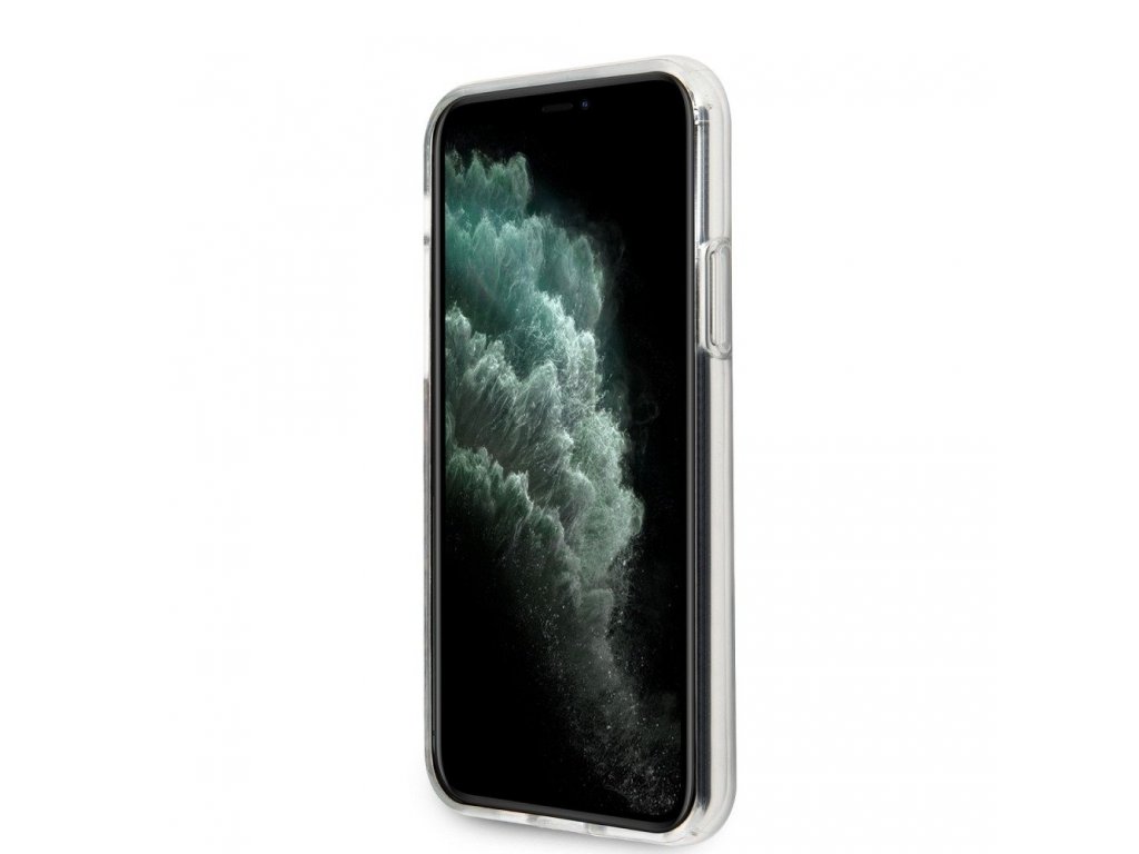 Originální pevné pouzdro GUESS GUHCN58IMLFL02 iPhone 11 Pro lila