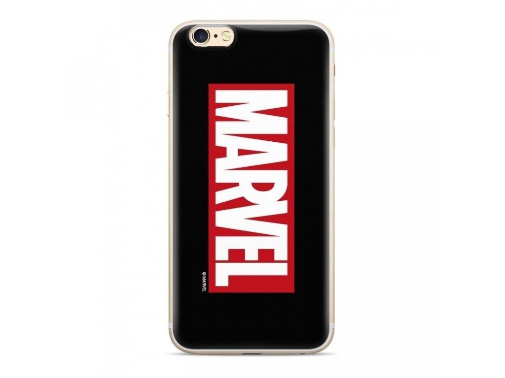 Originální pouzdro s potiskem Marvel 001 pro Samsung Galaxy S20 černé (MVPC144)