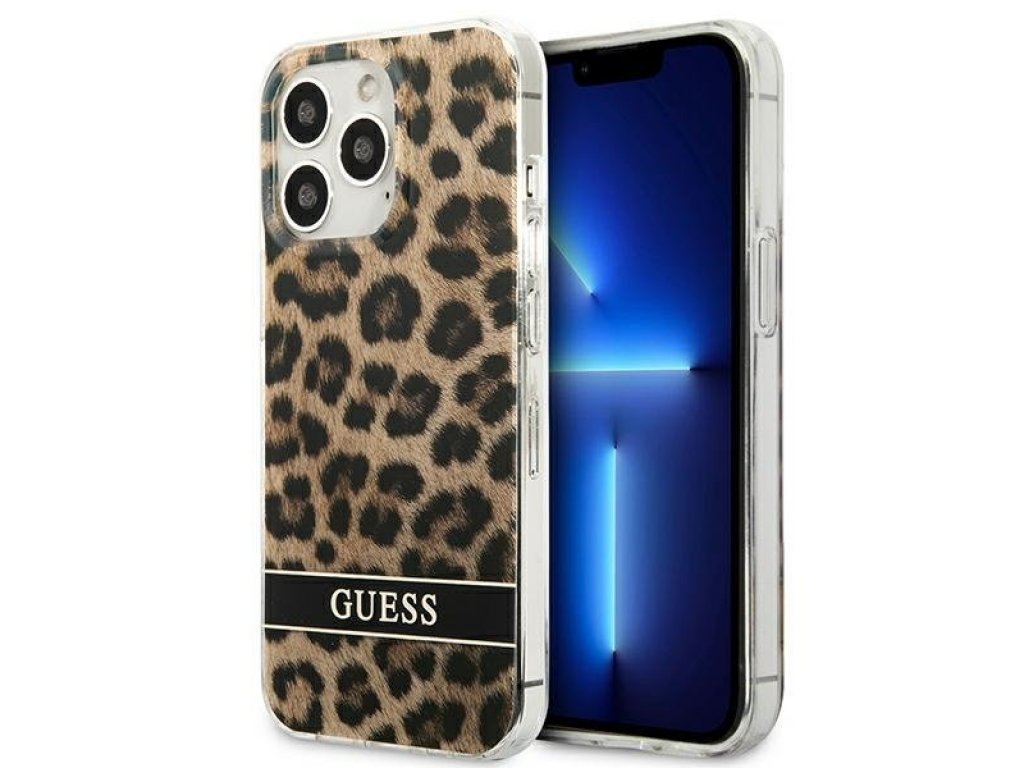 Originální zadní kryt pro iPhone 13 Pro / 13 6,1" hnědý Leopard