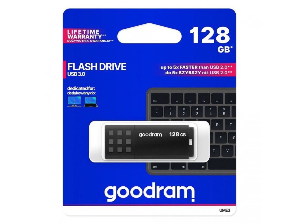 Paměťová karta flash diskUME3 128GB USB 3.0