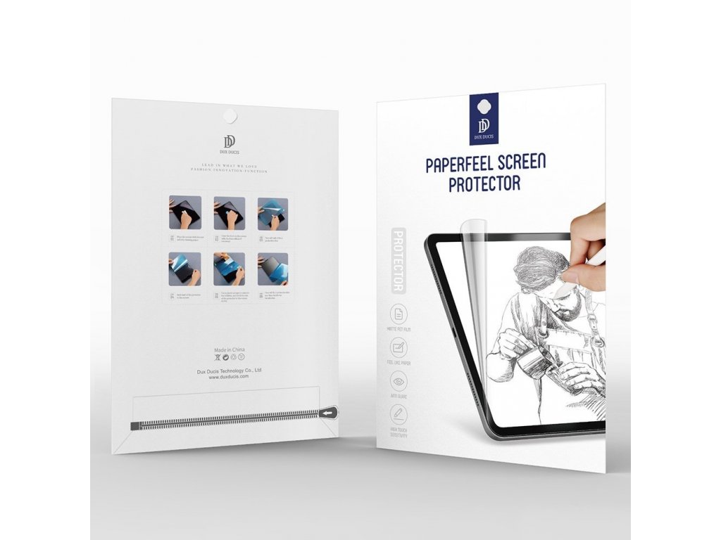 Paperfeel Film matná fólie podobná papíru pro kreslení na tabletu iPad Pro 11'' 2020