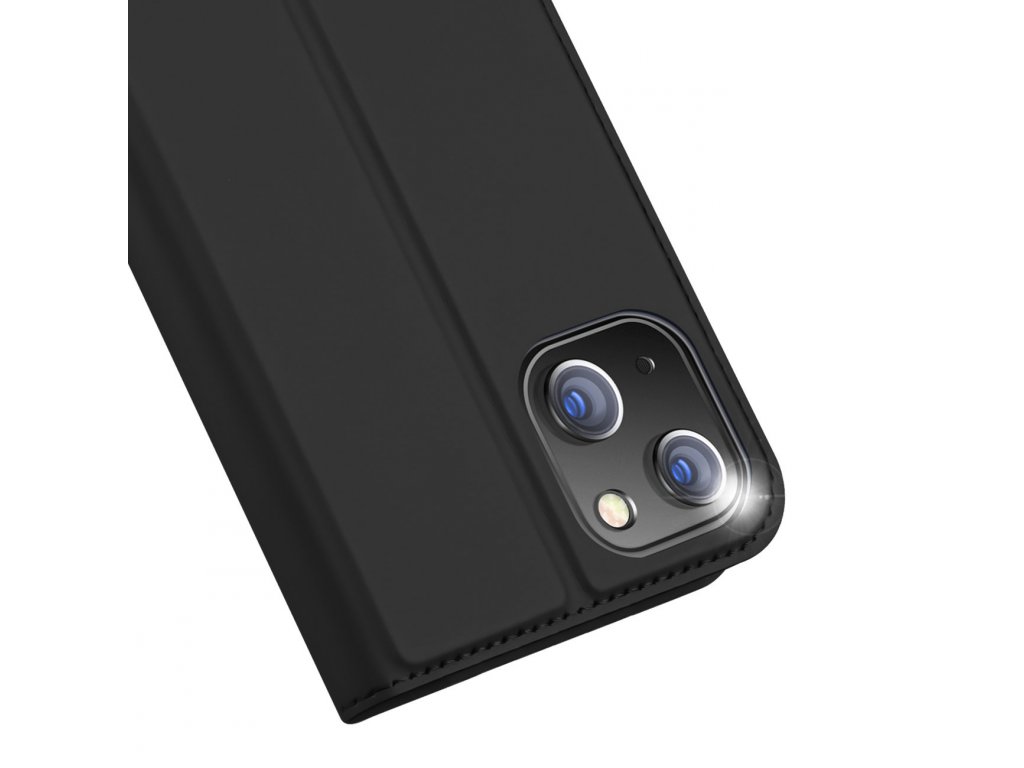 Peněženka Dux Ducis Skin Pro pro iPhone 15 Plus – černá