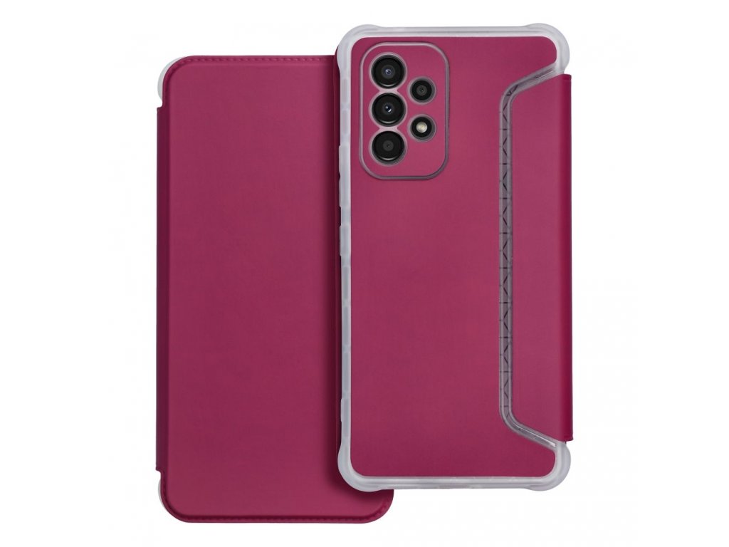 Knížkové pouzdro PIANO pro SAMSUNG Galaxy A34 5G magenta