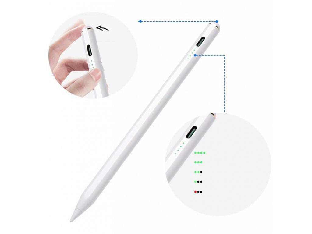 Joyroom JR-X9 stylus aktivní stylus pro Apple iPad bílý (JR-X9)