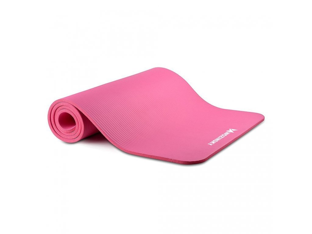 Podložka na cvičení 181 cm x 63 cm x 1 cm joga pilates růžová (WNSP-PINK)