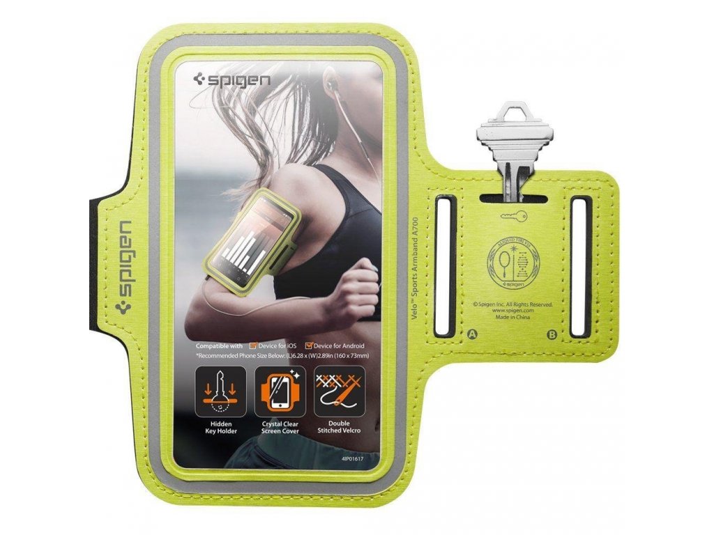 Pouzdro A700 Sport Armband 6.9 neonové