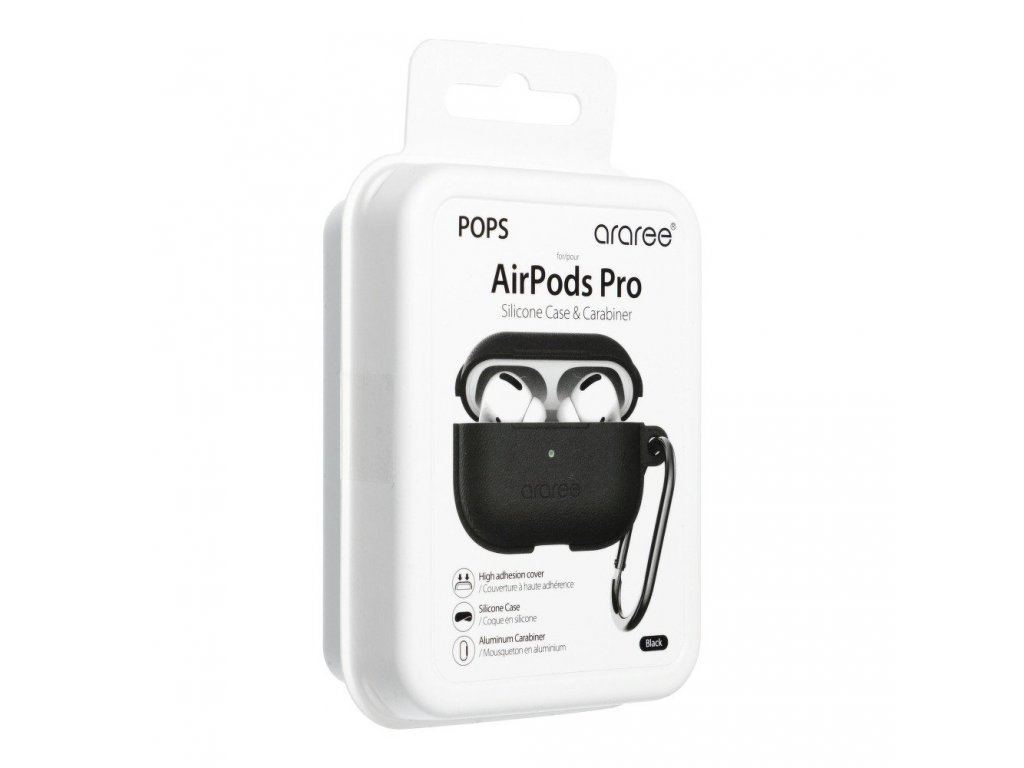 Pouzdro Araree Pops pro Airpods Pro černé