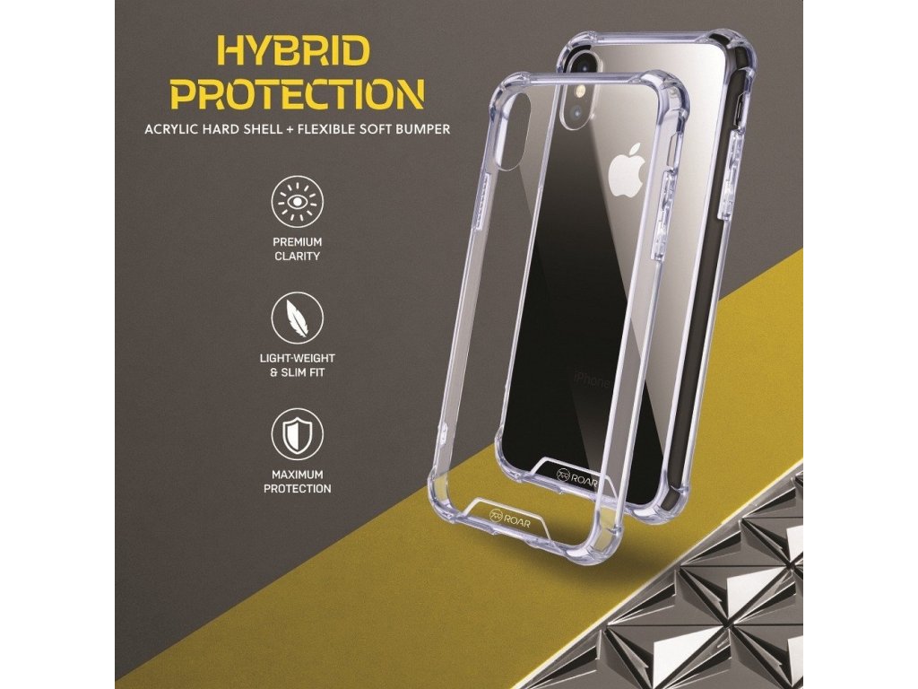 Pouzdro Armor Jelly Roar Huawei P Smart Pro 2019 průsvitné