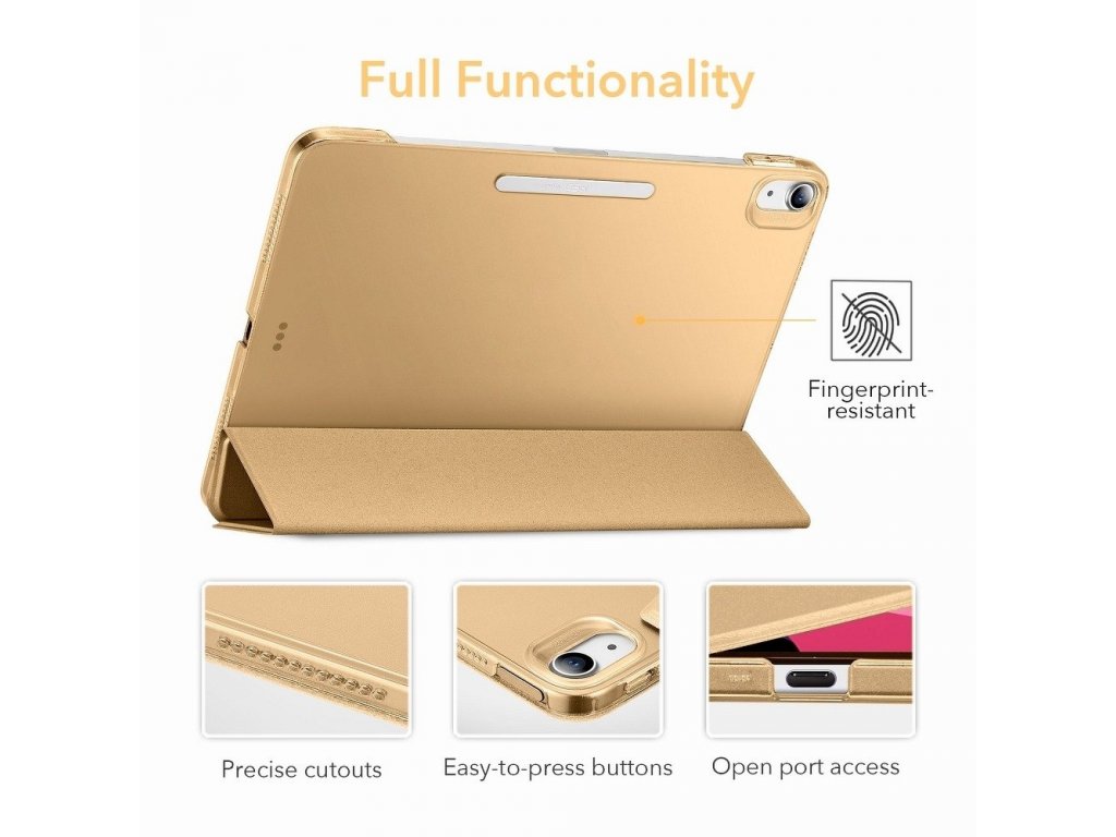 Pouzdro Ascend Trifold iPad 4 2020 khaki