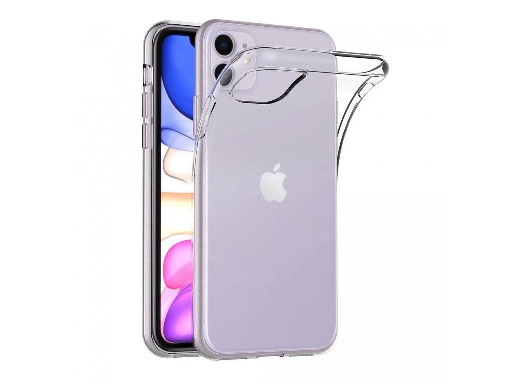 Pouzdro Back Case Ultra Slim 0;3mm iPhone 12 / 12 Pro průsvitné