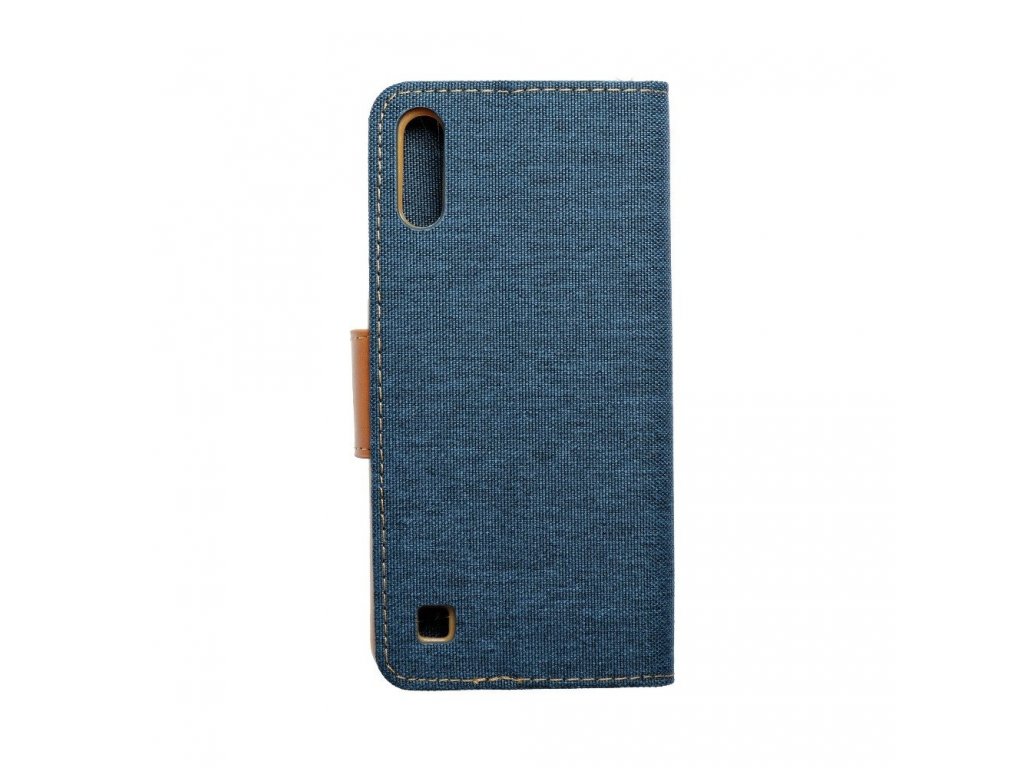 Pouzdro Canvas Book pro Samsung A10 navy blue