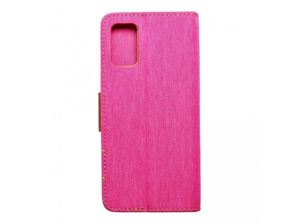 Pouzdro Canvas Book pro SAMSUNG Galaxy S21 Ultra pink