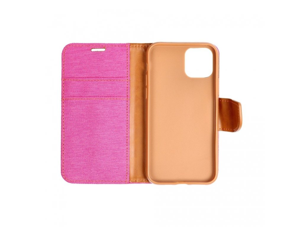 Pouzdro Canvas Book pro SAMSUNG Galaxy S21 Ultra pink