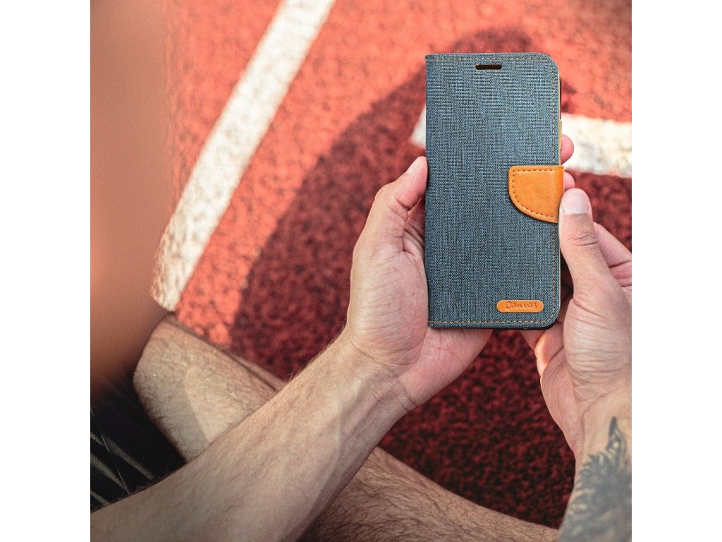 Pouzdro CANVAS Book pro XIAOMI Redmi 10 navy blue