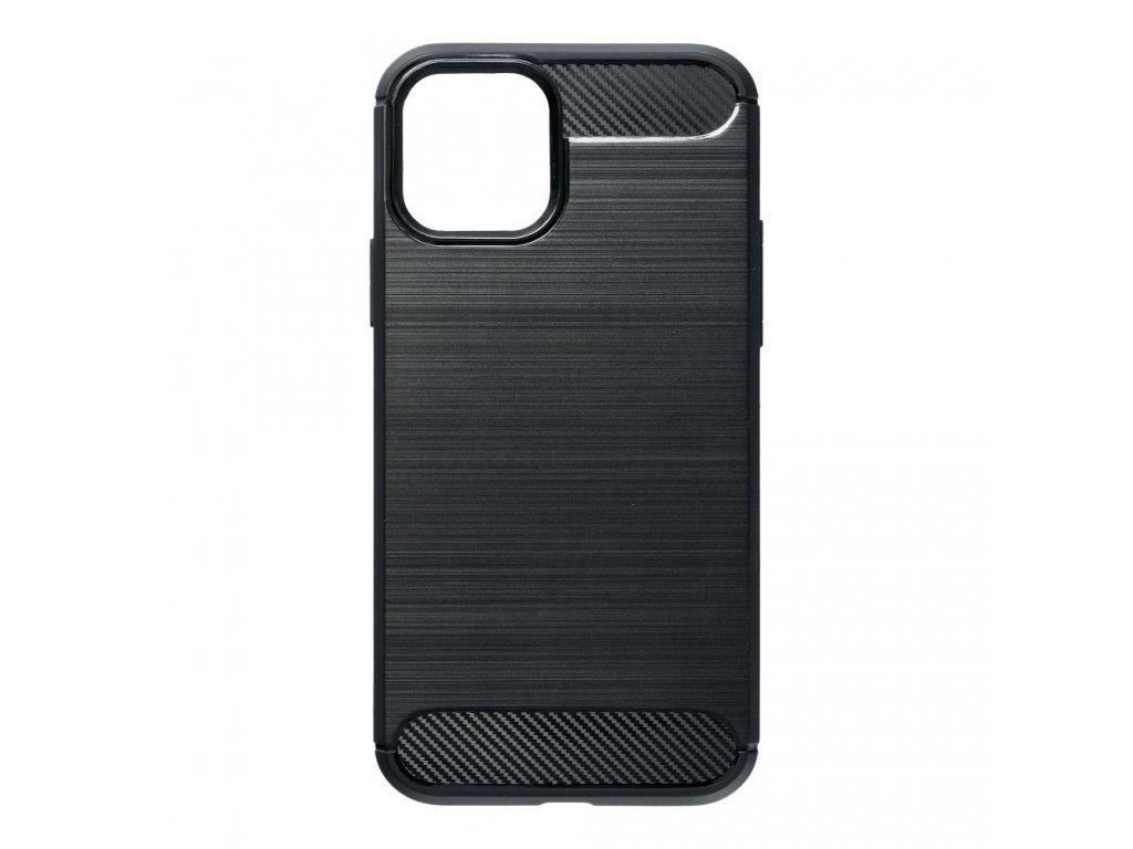 Pouzdro Carbon iPhone 12 Mini černé