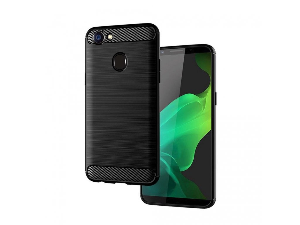 Pouzdro CARBON pro OPPO A15 / A15s černé